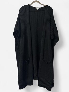 DIP Black Cardigan Shrug with‎ Pockets